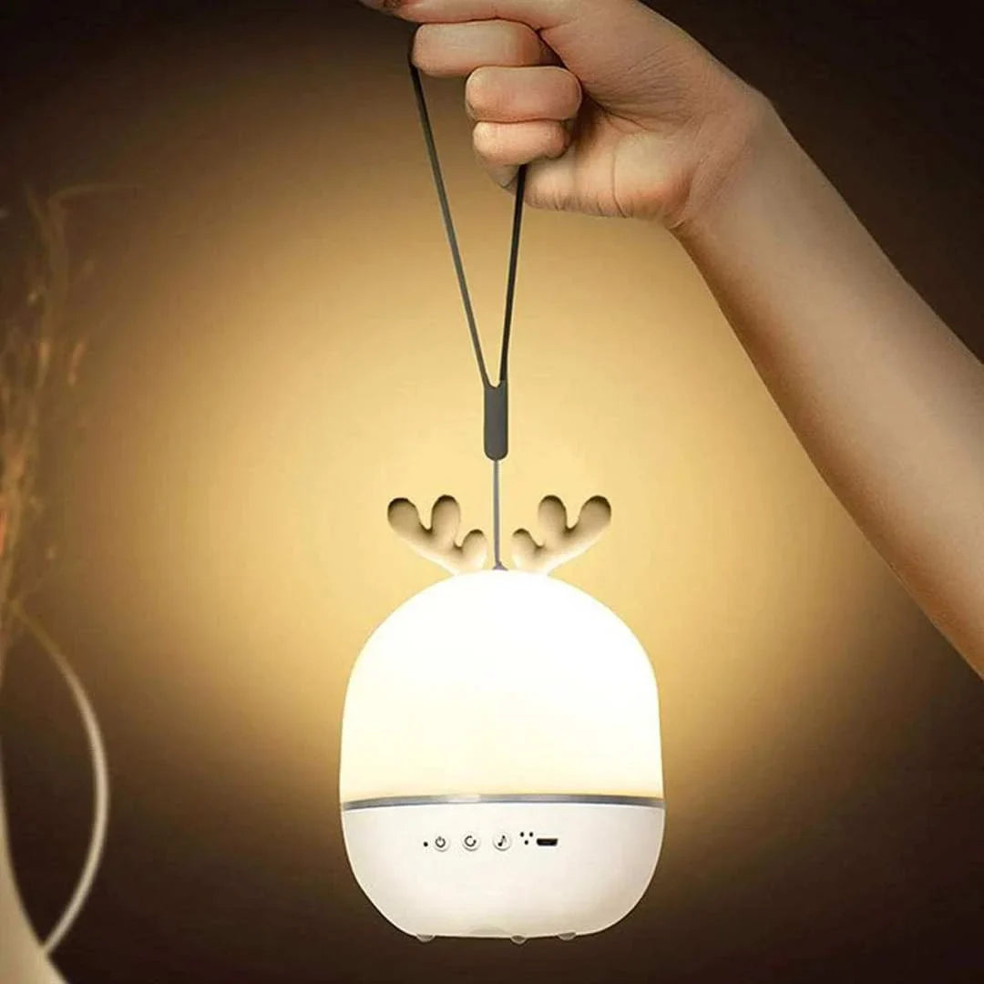 Projectie Nachtlamp met Muziek – Rustgevend Slaaplicht voor Baby en Peuter