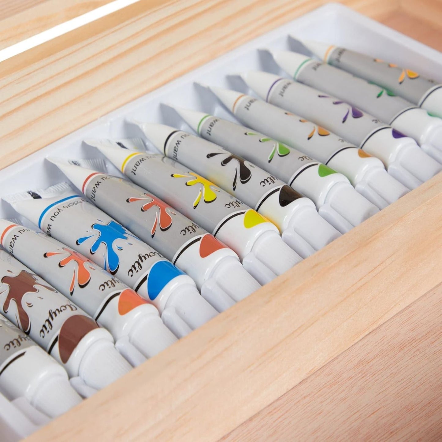 Compact Aquarelset voor Onderweg (6+) – Creatief Tekenen en Schilderen