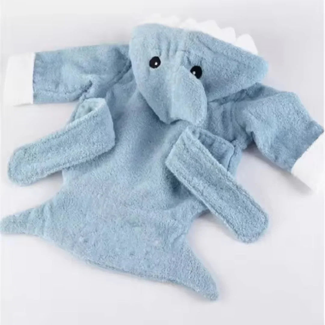 Dieren Bademantel met Capuchon – Zachte Badjas voor Baby’s en Peuters