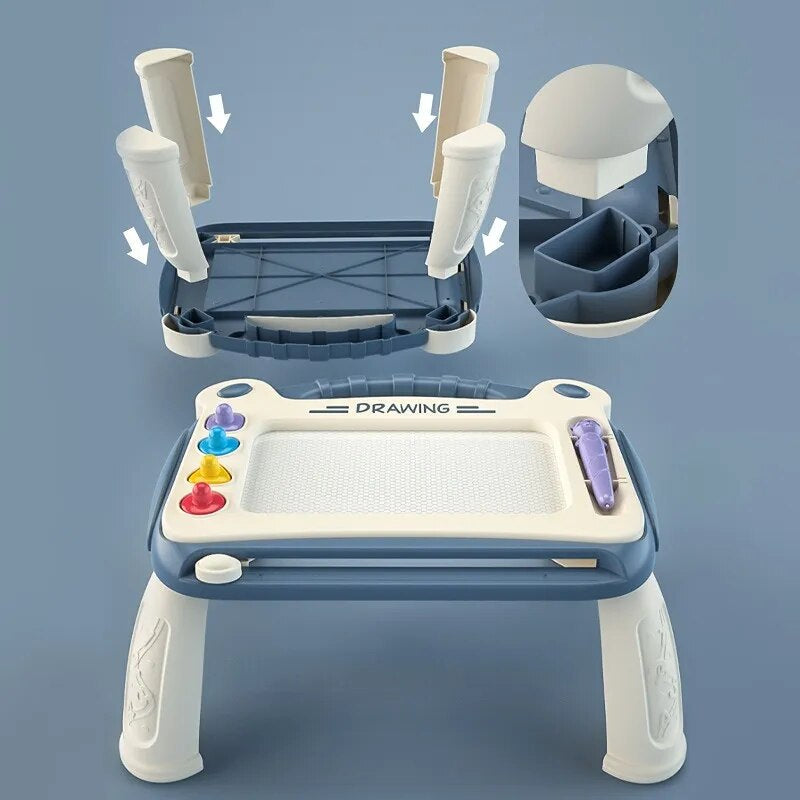 Magnetisch Tekenbord – Herbruikbaar Creatief Schrijf- & Tekenspel (3+)