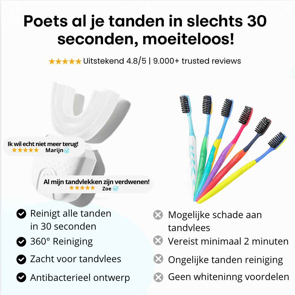 BRUSH Teeth | Stralende tanden in seconden