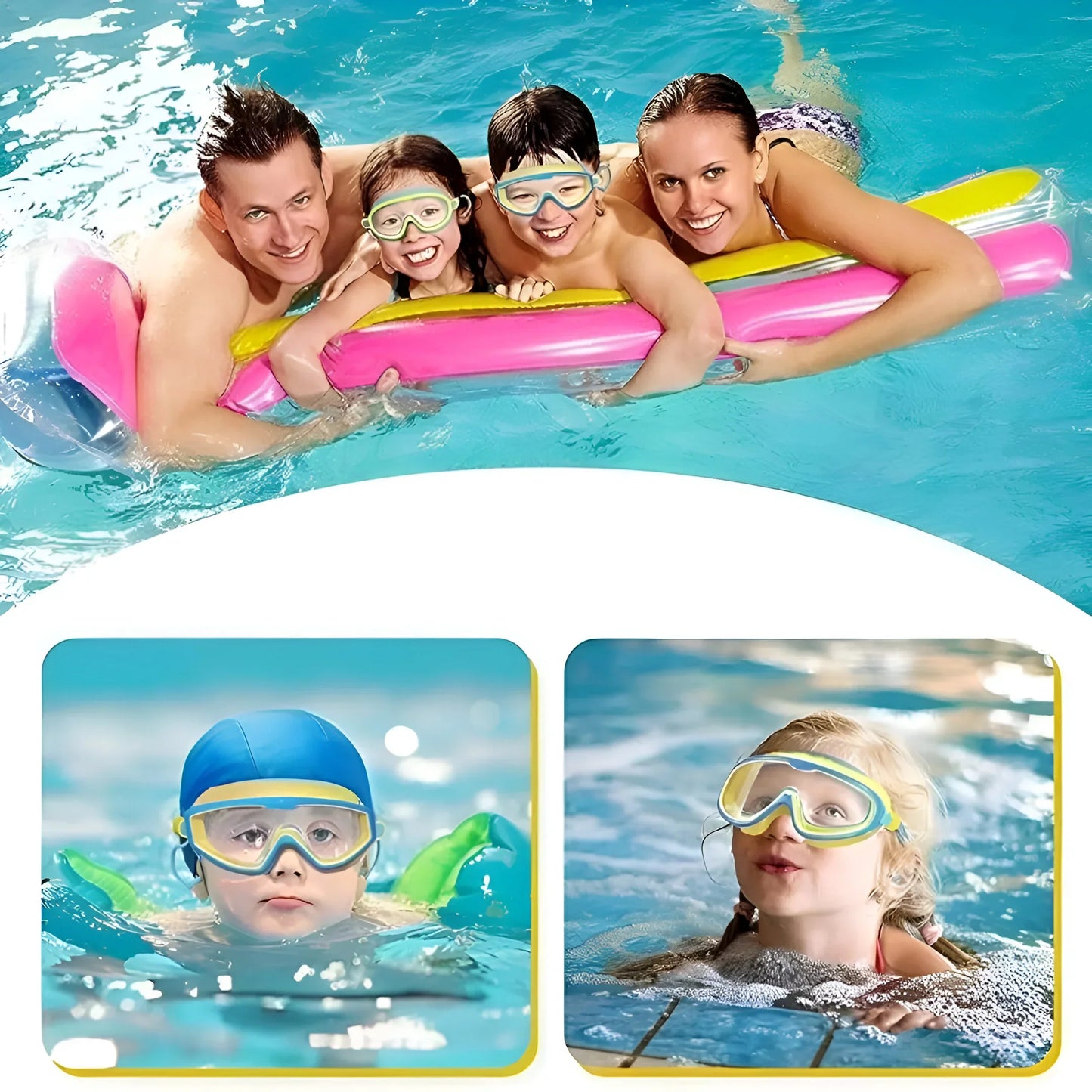 Duikbril voor Kinderen met Anti-Condens (3+) – Comfortabele Zwembril