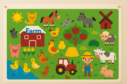 Vilt Speelborden – Creatief Verhalen Vertellen & Educatief Spel