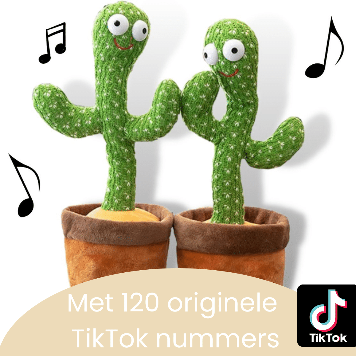 Interactieve Dansende Cactus – Muzikaal Praat- en Bewegingsspeelgoed