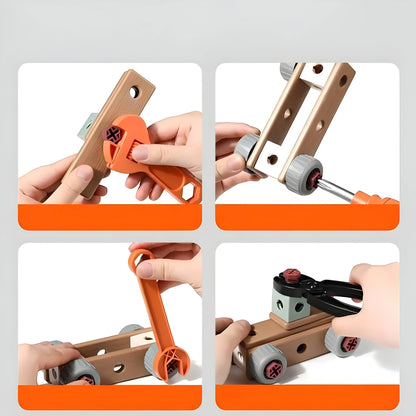 Creatieve Bouwset met Koffer – Educatief Constructiespeelgoed vanaf 4 Jaar