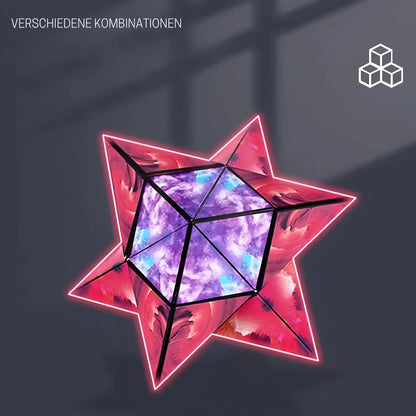 Magnetische Vormkubus voor Kinderen (5+) – Creatief Denk- en Constructiespel