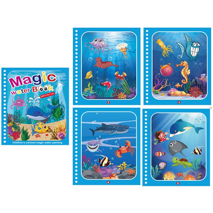 Magisch Water Kleurboek – Herbruikbaar Kleur- & Ontdekspel (3+)