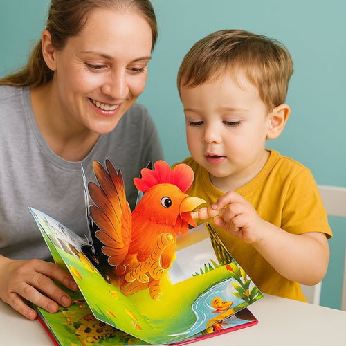 Pop-up Kinderboek Dierenwereld (2+) – Interactief Ontdekboek met Geluid