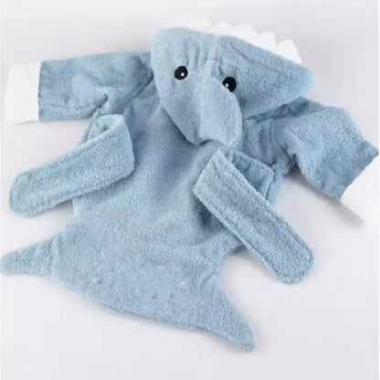 Dieren Bademantel met Capuchon – Zachte Badjas voor Baby’s en Peuters