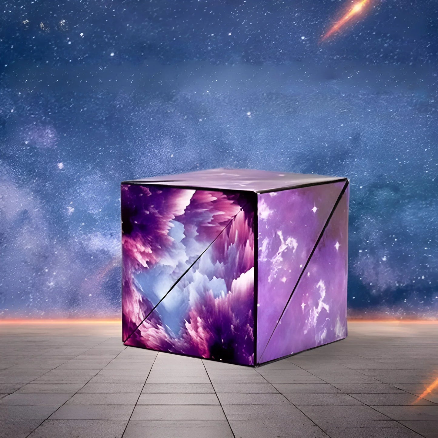 Magnetische Vormkubus voor Kinderen (5+) – Creatief Denk- en Constructiespel