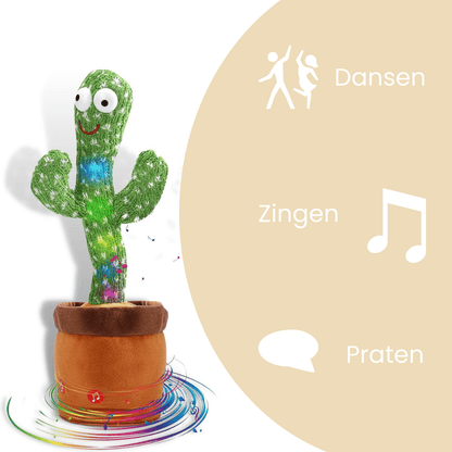 Interactieve Dansende Cactus – Muzikaal Praat- en Bewegingsspeelgoed