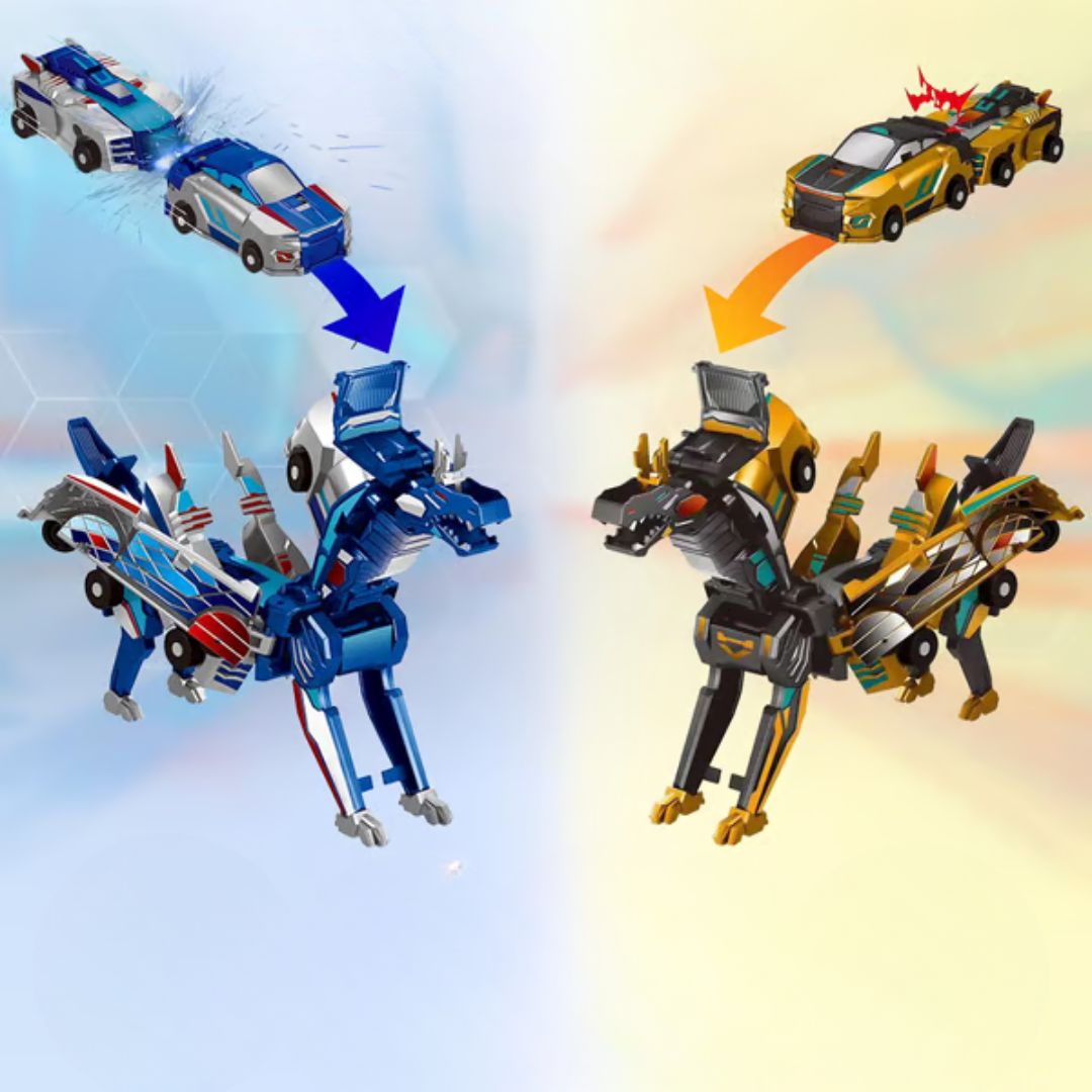 Transformer Dino Auto – 2-in-1 Speelgoedauto en Dinosaurus vanaf 3 Jaar