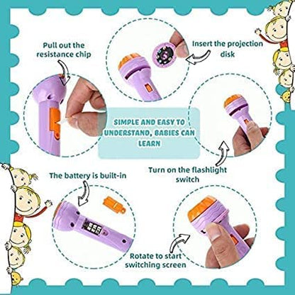 Verhalen Zaklamp Projector - Magisch Bedtijd- en Fantasiespel voor Kinderen