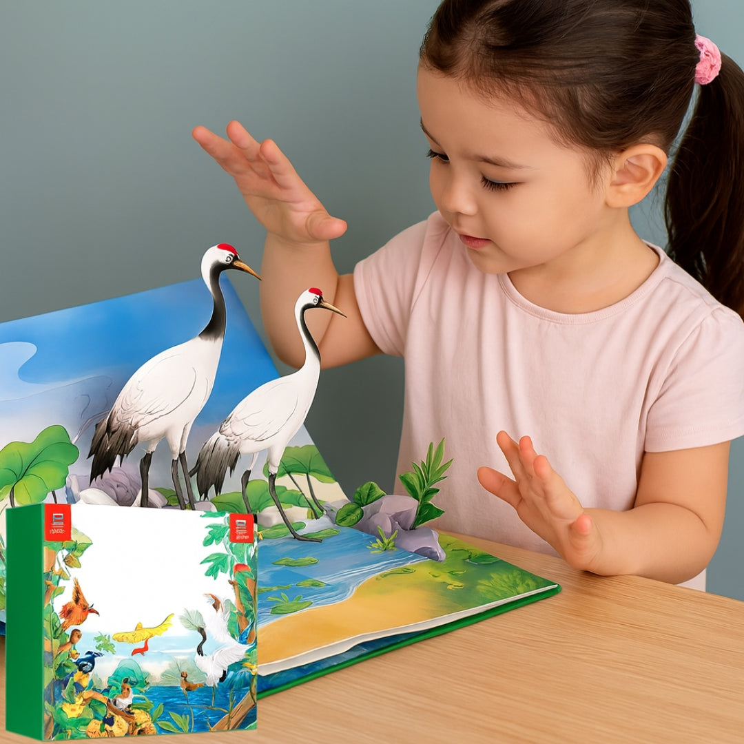 Pop-up Kinderboek Dierenwereld (2+) – Interactief Ontdekboek met Geluid