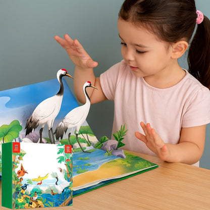 Pop-up Kinderboek Dierenwereld (2+) – Interactief Ontdekboek met Geluid