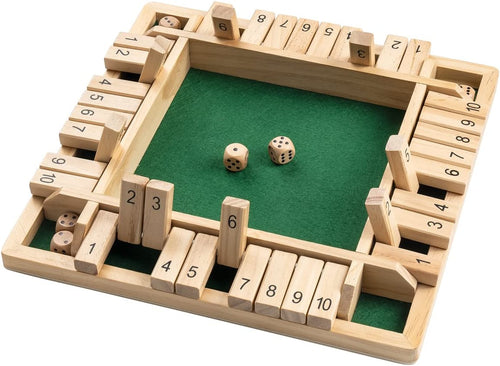 Houten Shut the Box – Educatief Rekenspel voor Kinderen