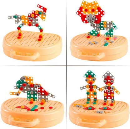 Elektrische Bouw- en Boorset – STEM Constructiespeelgoed voor Kinderen (5+)