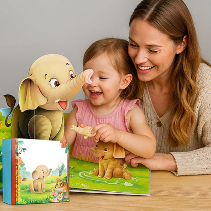 Pop-up Kinderboek Dierenwereld (2+) – Interactief Ontdekboek met Geluid