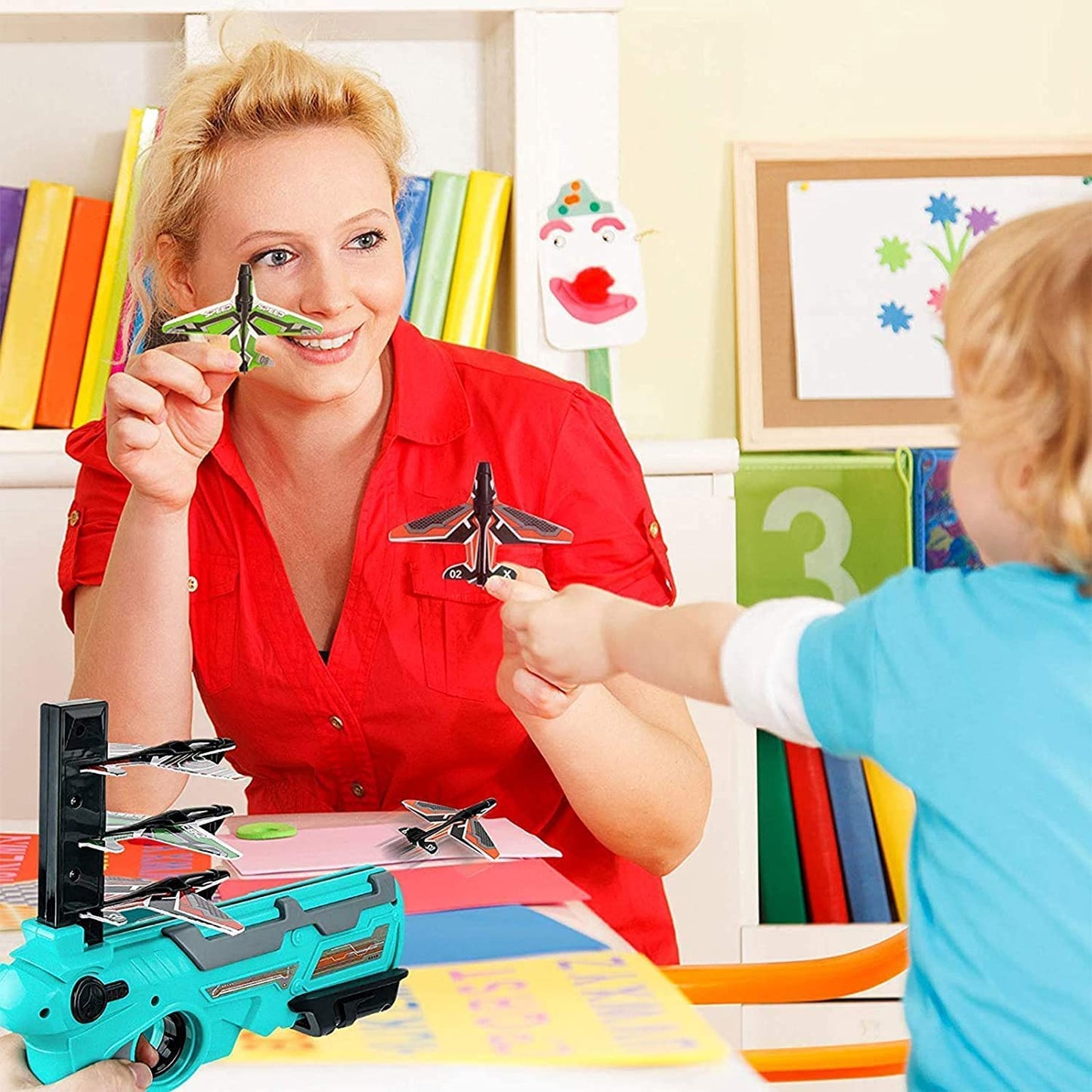 Foam Vliegtuigschieter - Actief Buitenspeelgoed voor Kinderen en Familie (3+)