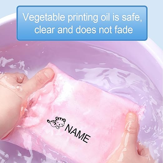 Persoonlijke Kledingstempel – Naam & Illustratie op Schoolspullen (3+)