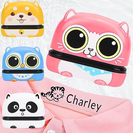 Persoonlijke Kledingstempel – Naam & Illustratie op Schoolspullen (3+)