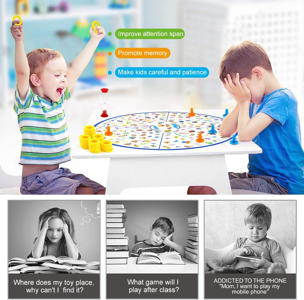 Detective Bordspel - Observatie- en Geheugenspel voor Kinderen (3+)