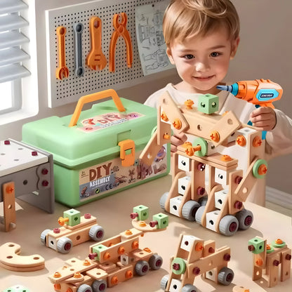 Creatieve Bouwset met Koffer – Educatief Constructiespeelgoed vanaf 4 Jaar