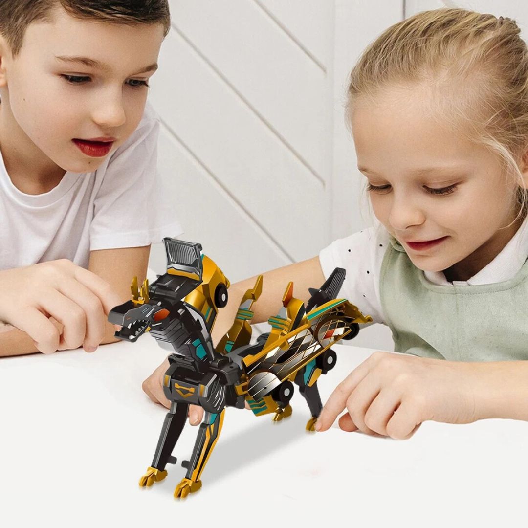 Transformer Dino Auto – 2-in-1 Speelgoedauto en Dinosaurus vanaf 3 Jaar