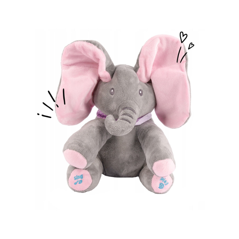 Interactieve Kiekeboe Knuffel – Rustgevend & Leerzaam Babyspeelgoed (6 mnd+)