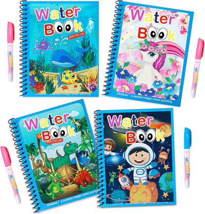 Magisch Water Kleurboek – Herbruikbaar Kleur- & Ontdekspel (3+)