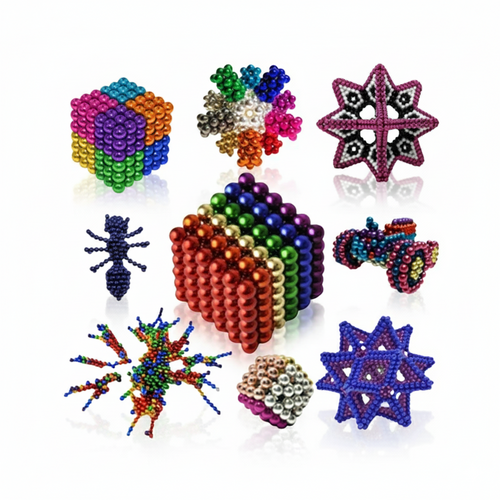 Magnetisch Kralenspel – Educatief Constructiespeelgoed voor Kinderen (3+)