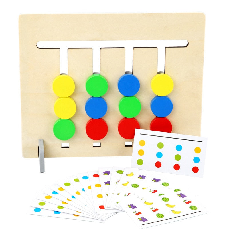 Montessori Sorteerpuzzel - Logisch Denken en Zintuiglijk Leren voor Kinderen (2+)