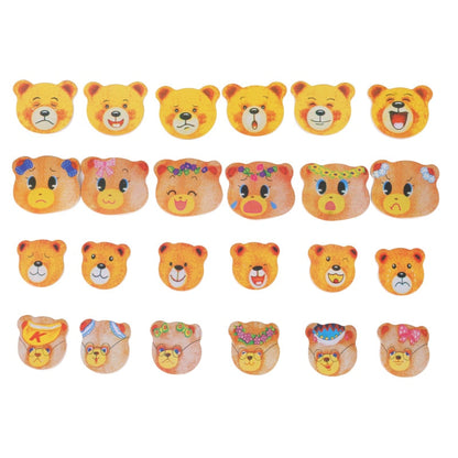 Houten Verkleedpuzzel – Mix & Match Outfitspel met Boris (2+)