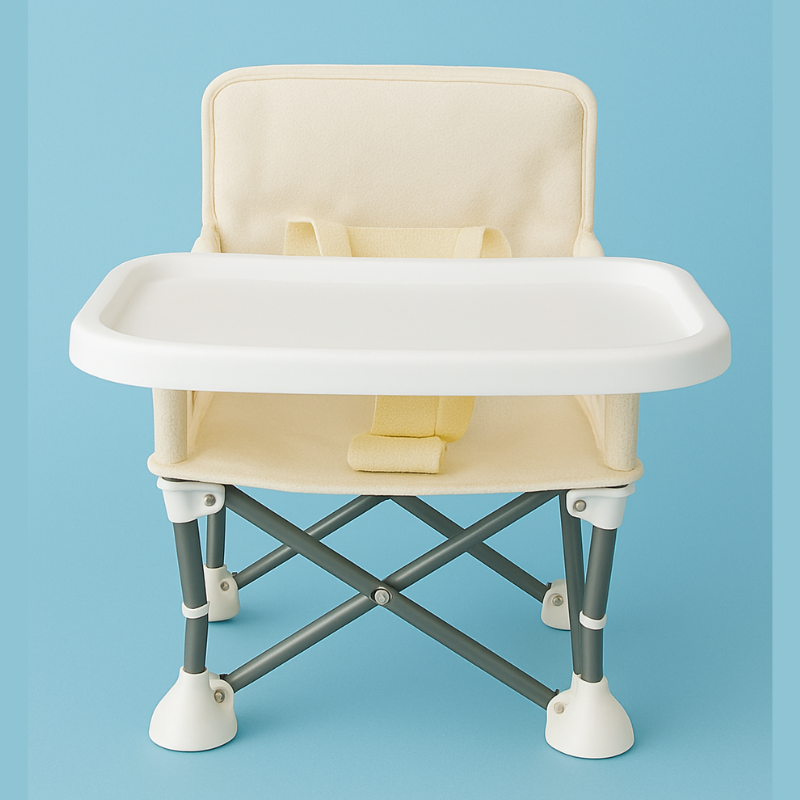 Kinder Kampeerstoel met Tafelblad - Comfortabele Outdoor Stoel voor Peuters