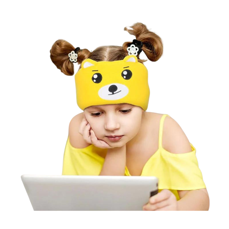 Draadloze Hoofdband Hoofdtelefoon voor Kinderen – Zacht & Veilig Luisteren (3+)