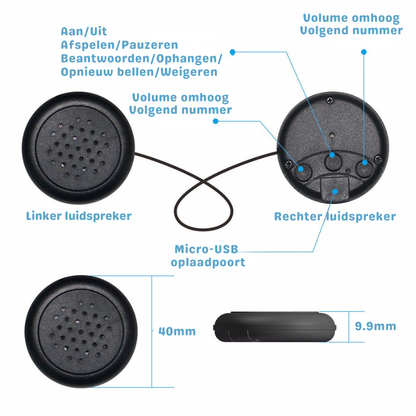 Draadloze Hoofdband Hoofdtelefoon voor Kinderen – Zacht & Veilig Luisteren (3+)