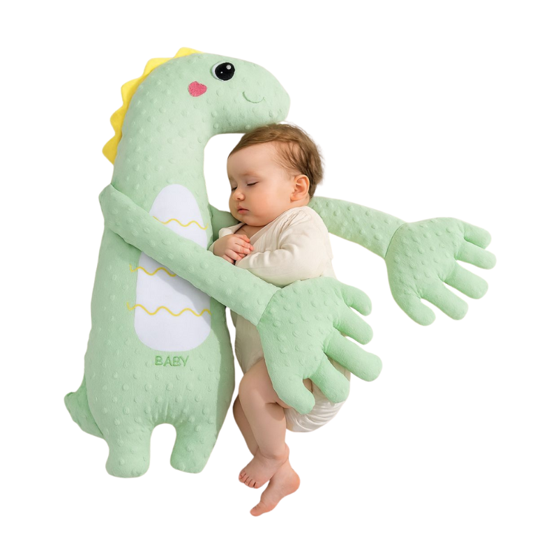 Slaapknuffel Beer met Kalmerende Klopbeweging – Zacht Pluche Slaapvriendje voor Baby’s