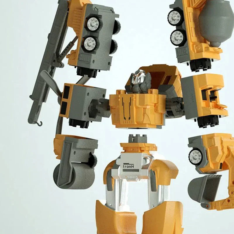 Magnetische Bouwvoertuigen voor Kinderen (4+) – Creatief Constructiespel