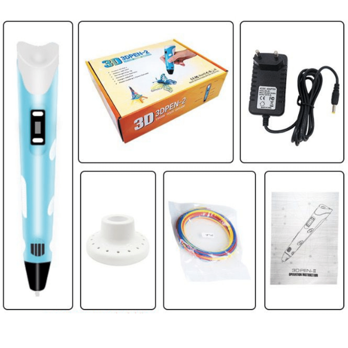 3D Tekenpen – Creatief Ontwerp- & Constructiespeelgoed (6+)