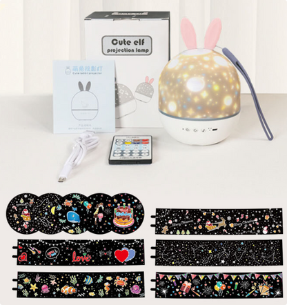 Sterren Hemel Projector – Rustgevende Nachtlamp met Licht & Projectie (3+)