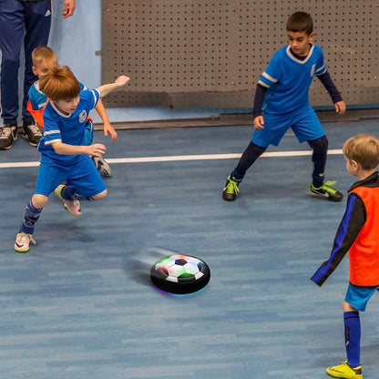 Zwevende Voetbal met LED en Muziek – Actief Bewegingsspel voor Kinderen