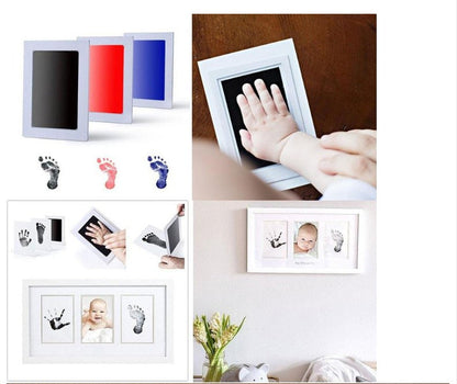 Baby Handafdruk Kit – Blijvende Herinnering voor Kleine Handjes & Voetjes
