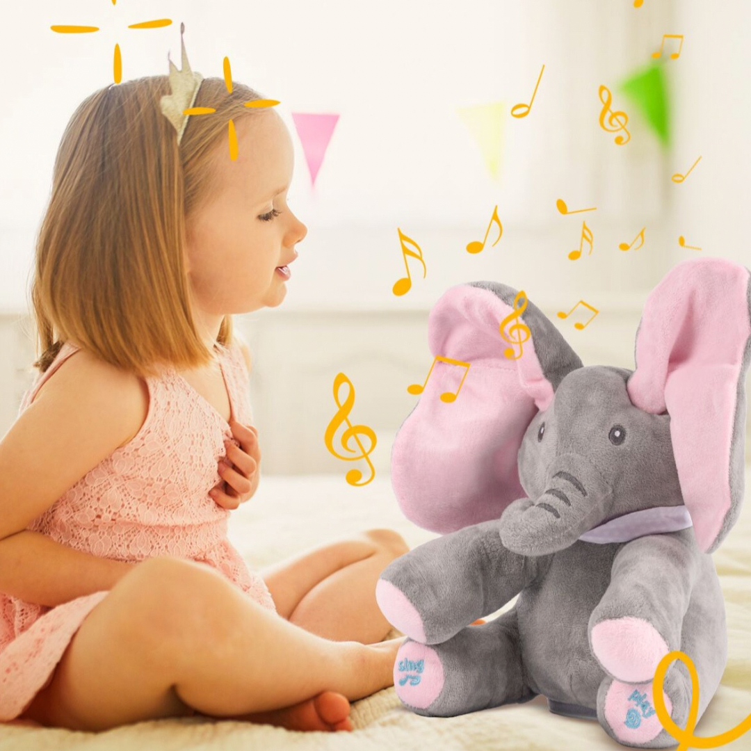 Interactieve Kiekeboe Knuffel – Rustgevend & Leerzaam Babyspeelgoed (6 mnd+)