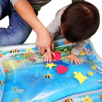 Water Speelmat voor Baby’s – Sensorische Buiklig Activiteit (3m+)