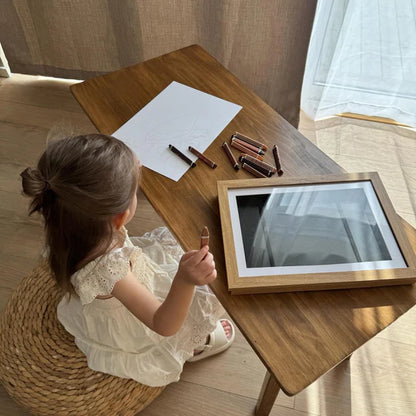 Kinderkunst Bewaarlijst – Wissellijst met Opslag tot 100 Tekeningen – Voor aan de Muur