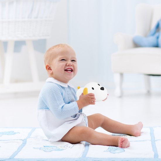 Siliconen Nachtlamp met Dimbaar Licht & Timer – Rustgevende Slaapondersteuning