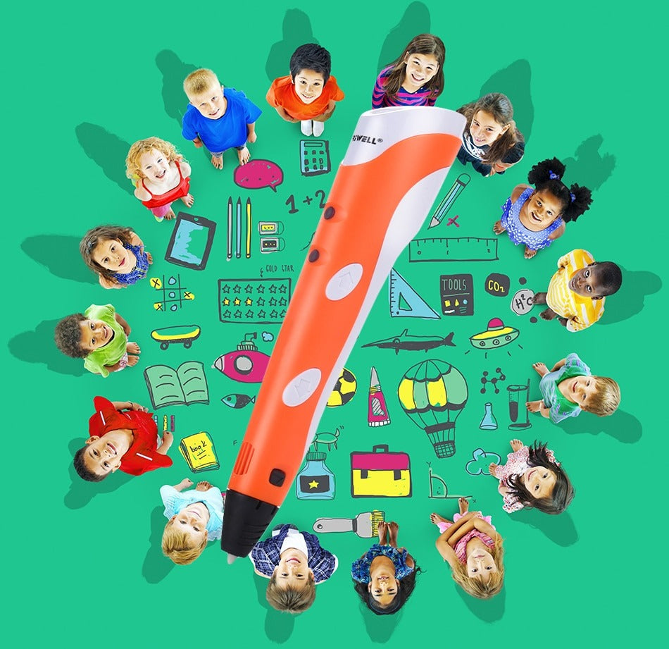 3D Tekenpen – Creatief Ontwerp- & Constructiespeelgoed (6+)