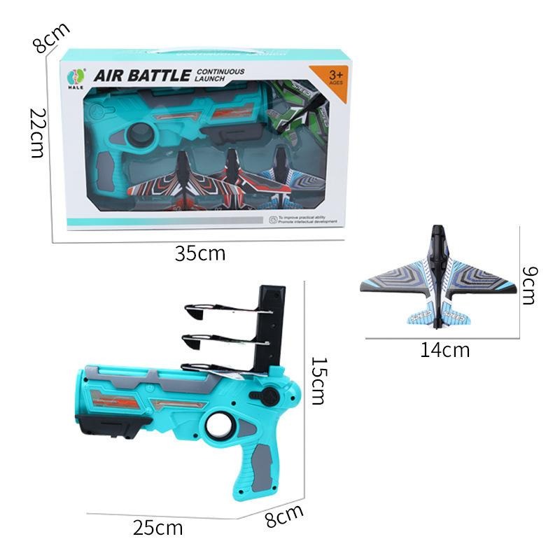 Foam Vliegtuigschieter - Actief Buitenspeelgoed voor Kinderen en Familie (3+)