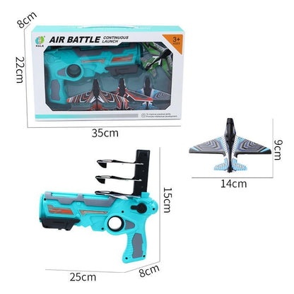 Foam Vliegtuigschieter - Actief Buitenspeelgoed voor Kinderen en Familie (3+)